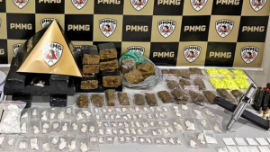 PM apreende arma e drogas após tentativa de homicídio em Nova Serrana