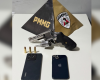 Arma é encontrada escondida em balde com ferramentas durante ação da PM em Formiga