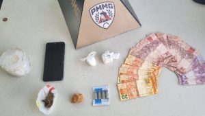 Menor &eacute; apreendido por tr&aacute;fico de drogas em Cl&aacute;udio