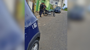 Moto adulterada &eacute; apreendida em Nova Serrana