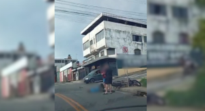 Divinópolis: Acidente é registrado na av. Brigadeiro Cabral no bairro Nossa Senhora das Graças