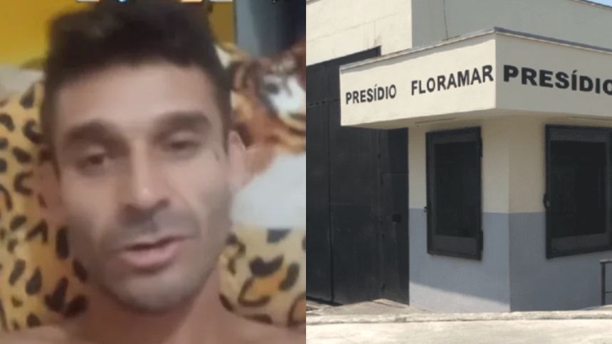 Homem que gravou vídeos ameaçando irmãos Azevedo é levado para a Floramar