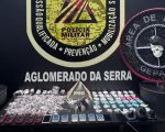 Polícia prende cinco jovens suspeitos de integrar facção criminosa no Aglomerado da Serra