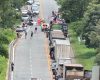 Colisão entre carro e caminhão de lixo na MG-050 deixa uma vítima fatal em Itaúna