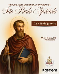 Convers&atilde;o de S&atilde;o Paulo Ap&oacute;stolo &eacute; celebrada em Divin&oacute;polis