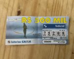 Bilhete de Divinópolis leva R$ 500 mil na Loteria Federal