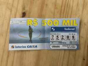 Bilhete de Divin&oacute;polis leva R$ 500 mil na Loteria Federal