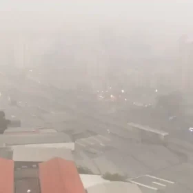 Previs&atilde;o do tempo indica s&aacute;bado chuvoso e com temperaturas amenas em Divin&oacute;polis