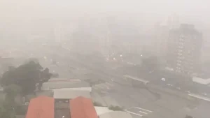 Previs&atilde;o do tempo indica s&aacute;bado chuvoso e com temperaturas amenas em Divin&oacute;polis