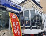 Estúdio Móvel da Minas FM na reinauguração da Clínica Odontológica LA SAÚDE