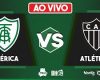 Final de jogo América 1×1 Atlético pelo Campeonato Mineiro