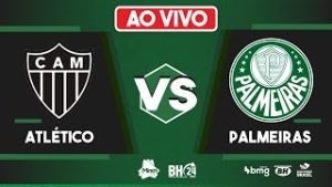 Final de jogo Atl&eacute;tico 2&times;2 Palmeiras pelo Campeonato Brasileiro
