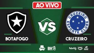 Final de jogo Botafogo 4×0 Cruzeiro pelo Campeonato Brasileiro