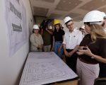 Governo de Minas vistoria obra de Unidade Básica de Saúde em Uberaba