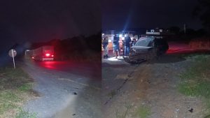 Arcos: Acidente entre carreta e carro na MG-170 deixa feridos