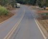 Buraco na pista causa acidente na BR-352, em Pará de Minas; casal fica ferido