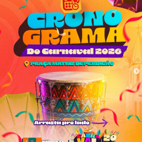 Praça Matriz será palco do Carnaval de Perdigão 2026