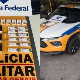 Casal é preso com emagrecedores e anabolizantes na MG-050, em Pimenta