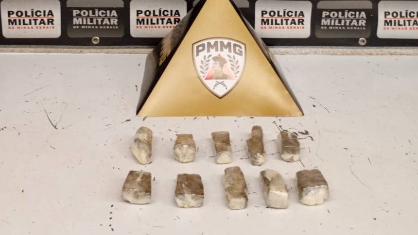 Casal é preso com maconha no bairro Marajó, em Divinópolis
