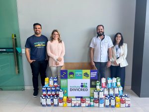 Instituto Divicred realiza doa&ccedil;&atilde;o de litros de leite &agrave; Creche Pequeno Mundo