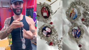 Gusttavo Lima recebe ter&ccedil;o feito por artes&atilde; de Divin&oacute;polis