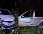 Motorista bêbado fica ferido após bater na traseira de carro na BR-494, em Divinópolis