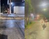 Vazamento de óleo causa acidentes e interdita rua Goiás, em Divinópolis
