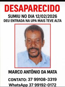 Black Indec est&aacute; desaparecido em Divin&oacute;polis e fam&iacute;lia pede ajuda