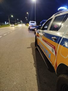 Patrulhamento na BR-494 termina com veículo removido
