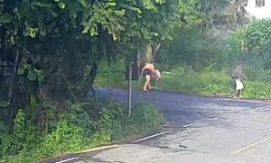 VÍDEO: câmeras registram bebê deixada em mata e colocada sobre bueiro na Grande BH