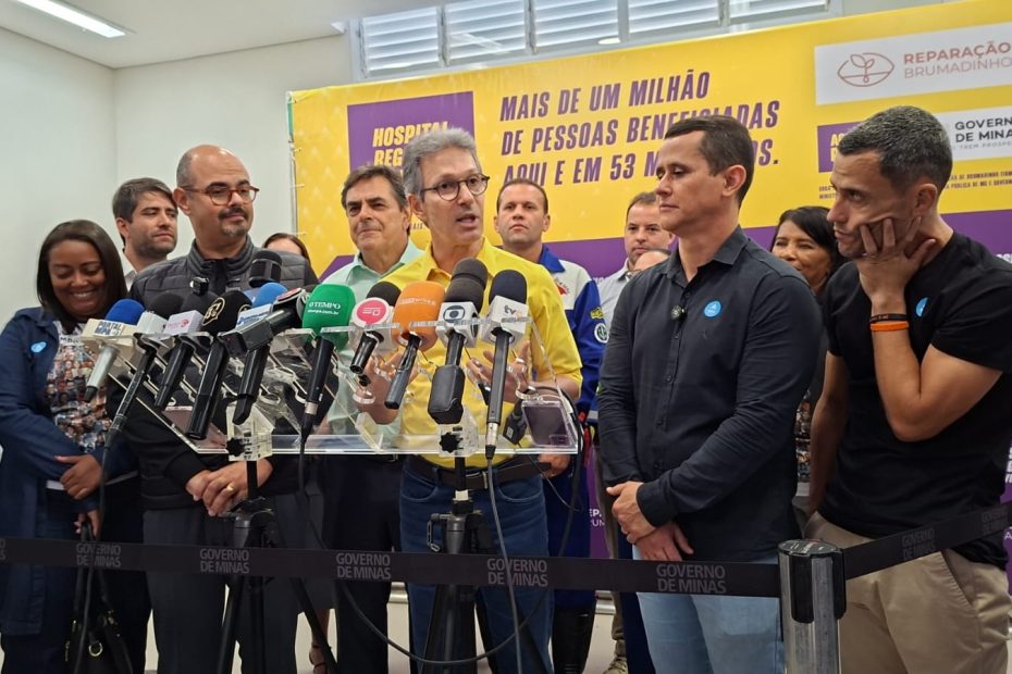 Zema entrega Hospital Regional de Divinópolis após conclusão das obras