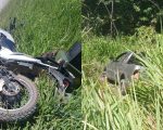 Acidente na BR-354 em Formiga deixa motociclista ferido