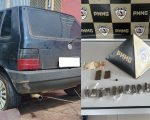 Operação da PM termina com dois presos por homicídio e apreensão de drogas em Nova Serrana