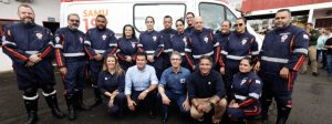 Governo de Minas inaugura base do Samu em Arax&aacute;