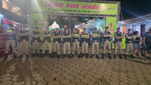 PM reforça segurança na abertura do Carnaval 2026 em Pimenta