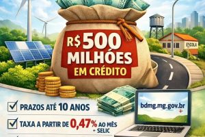 Prefeituras mineiras terão R$ 500 milhões no Edital BDMG Municípios…