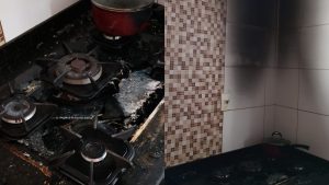 Bombeiros controlam princ&iacute;pio de inc&ecirc;ndio causado por panela superaquecida em Arcos