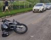 Motociclista fica gravemente ferido em acidente na LMG-818, em Pará de Minas