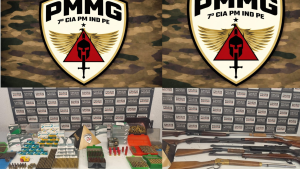 Divin&oacute;polis: PM apreende armas e muni&ccedil;&otilde;es com acusado de viol&ecirc;ncia dom&eacute;stica