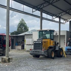 Trabalhador fica ferido após ser prensado por empilhadeira durante manutenção na BR-354, em Formiga