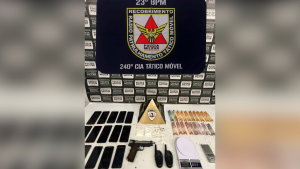 Divinópolis: PM apreende drogas no Ipiranga e recupera notebooks furtados