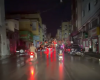 Avenida Paraná fica às escuras durante chuva e preocupa motoristas em Divinópolis