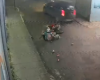 VÍDEO: Motorista foge após atropelar motociclista em Pará de Minas