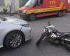Formiga: Colisão entre moto e carro deixa homem ferido