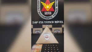Homem &eacute; preso com 24 pedras de crack durante patrulhamento em Divin&oacute;polis