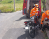 Formiga: Motociclista fica ferido após colisão com carro