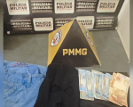 Bom Despacho: PM prende acusado de roubo em estabelecimento comercial