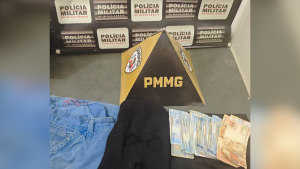 Bom Despacho: PM prende acusado de roubo em estabelecimento comercial