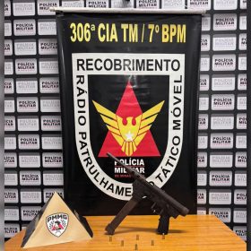 Homem é preso por posse ilegal de arma de uso restrito em Moema