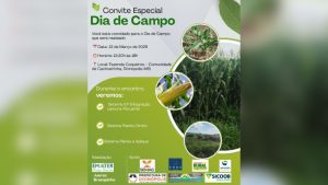 Dia de Campo em Divinópolis destaca inovação, informação e apoio ao produtor rural